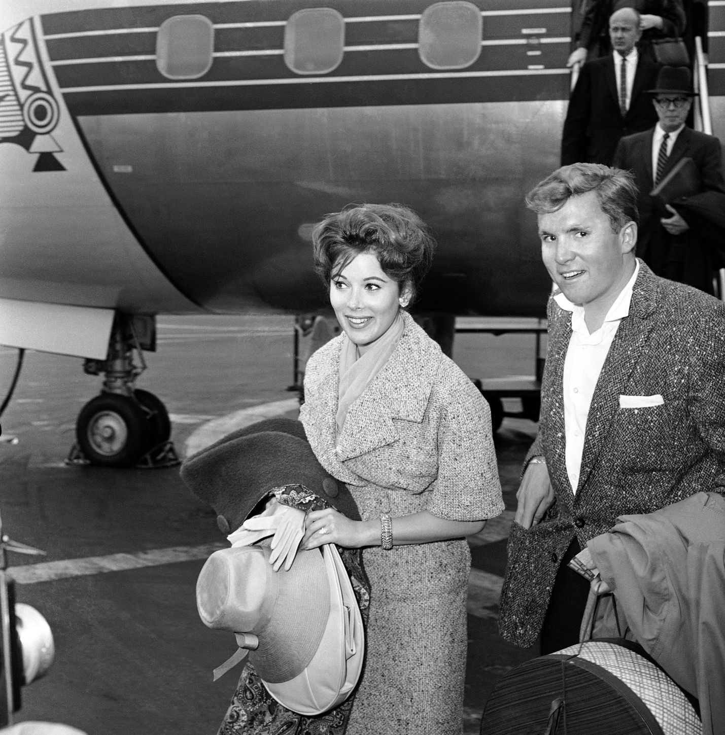 1960: Jill St. John and Lance Reventlow